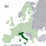 italy map small