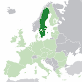 sweden map small